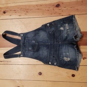 Stradavarius Overalls / overall shorts size 4